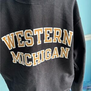 Western Michigan crewneck.